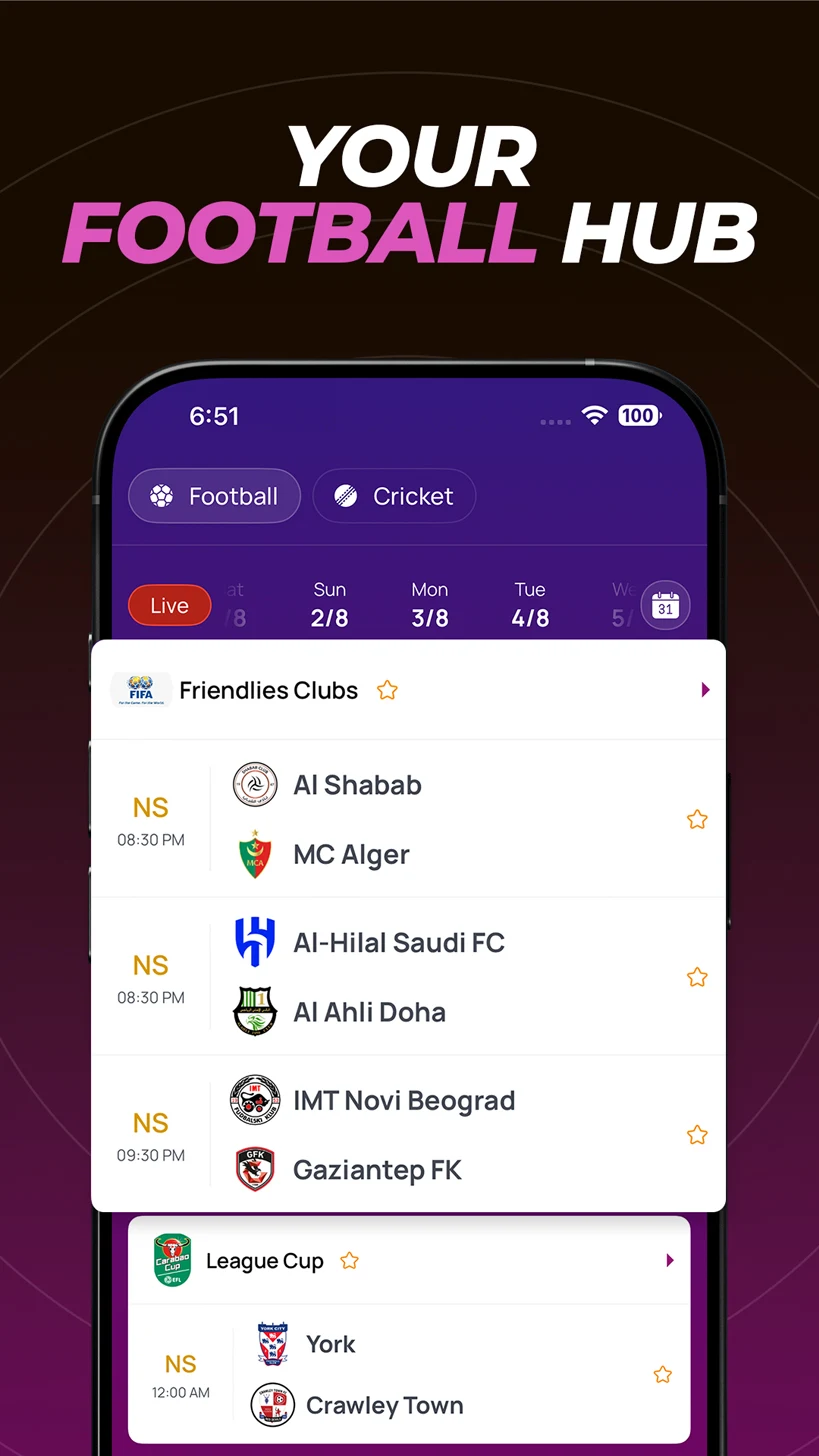 CricFoot Line Guru Pro screenshot