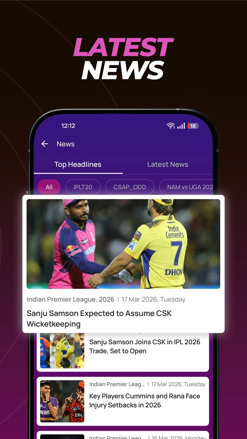 CricFoot Line Guru Pro screenshot